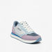 Lee Cooper Women's Colourblock Sneakers with Lace-Up Closure-Women%27s Sneakers-thumbnailMobile-1
