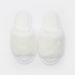 Plush Textured Open Toe Bedroom Slide Slippers-Women%27s Bedroom Slippers-thumbnail-4