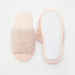 Plush Textured Open Toe Bedroom Slide Slippers-Women%27s Bedroom Slippers-thumbnailMobile-5