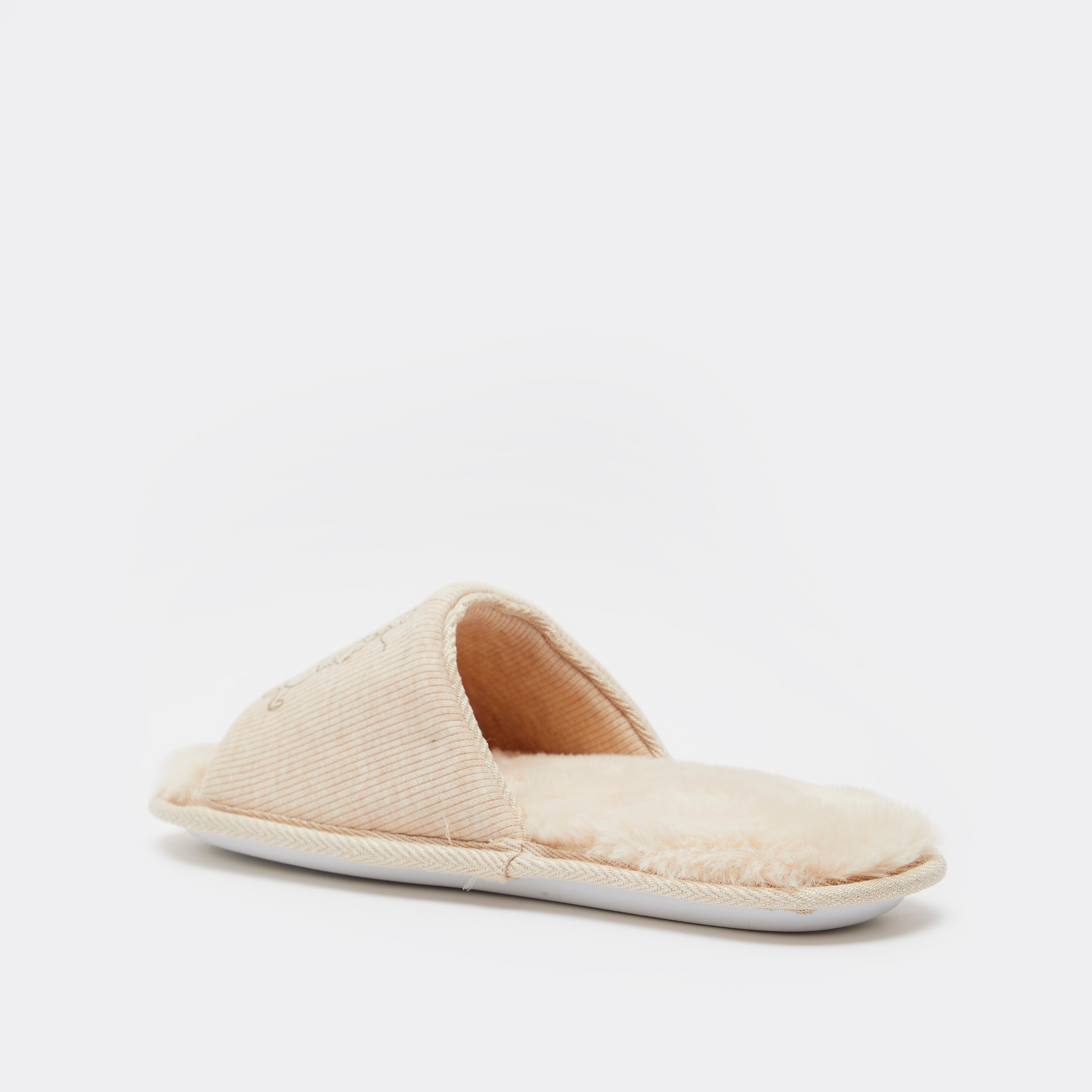 Winnie The Pooh Print Open Toe Slide Slippers-women-shoes-flipflopsandslides-image-3