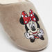Disney Minnie Mouse Embroidered Slip-On Bedroom Slippers-Women%27s Bedroom Slippers-thumbnail-4