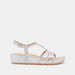 Embellished Strap Sandals with Buckle Closure and Flatform Heels-Women%27s Heel Sandals-thumbnailMobile-0