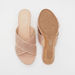 Cutwork Cross Strap Slip-On Sandals with Wedge Heels-Women%27s Heel Sandals-thumbnail-4