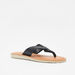 Le Confort Solid Slip-On Thong Sandals-Women%27s Flat Sandals-thumbnail-1