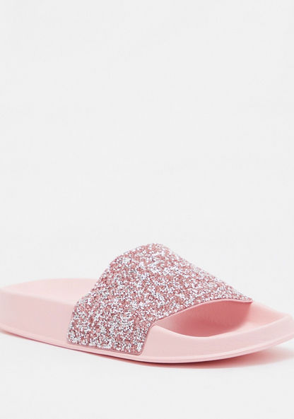 Embellished Slide Slippers-Women%27s Flip Flops & Beach Slippers-image-1