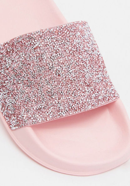 Embellished Slide Slippers-Women%27s Flip Flops & Beach Slippers-image-4