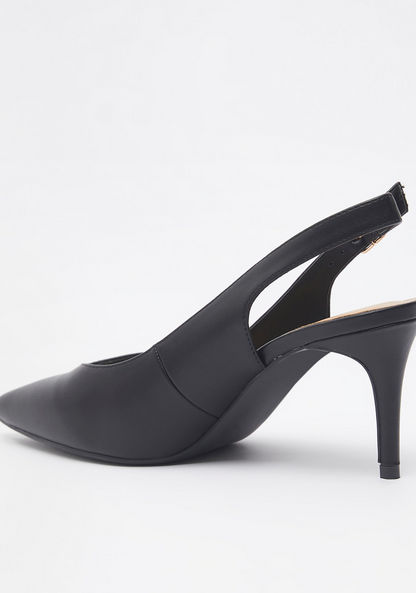 Celeste Women's Sandals with Stiletto Heels and Buckle Closure-Women%27s Heel Shoes-image-2