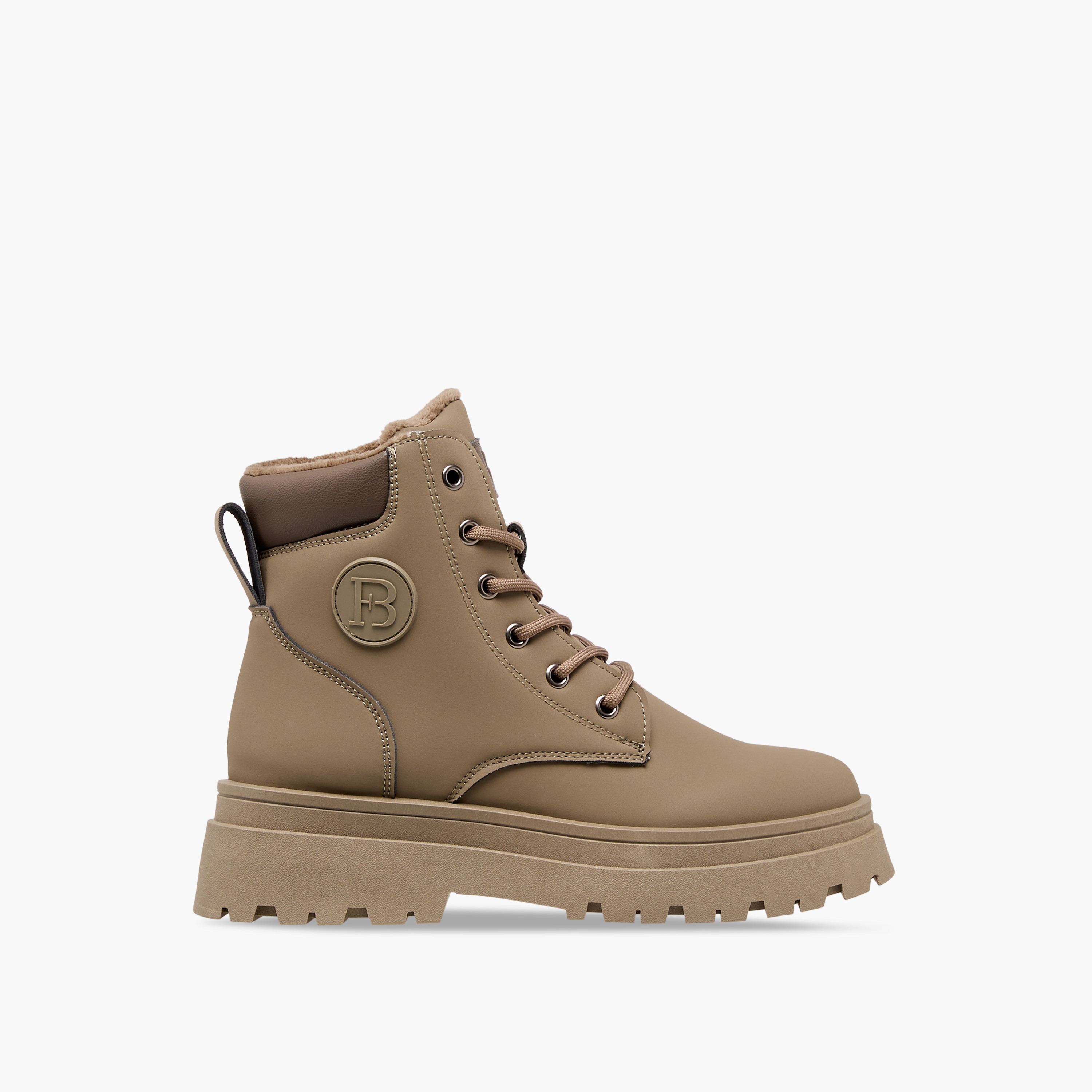 Flora Bella Panelled Ankle Boots with Lace-Up Closure-women-shoes-boots-image-3
