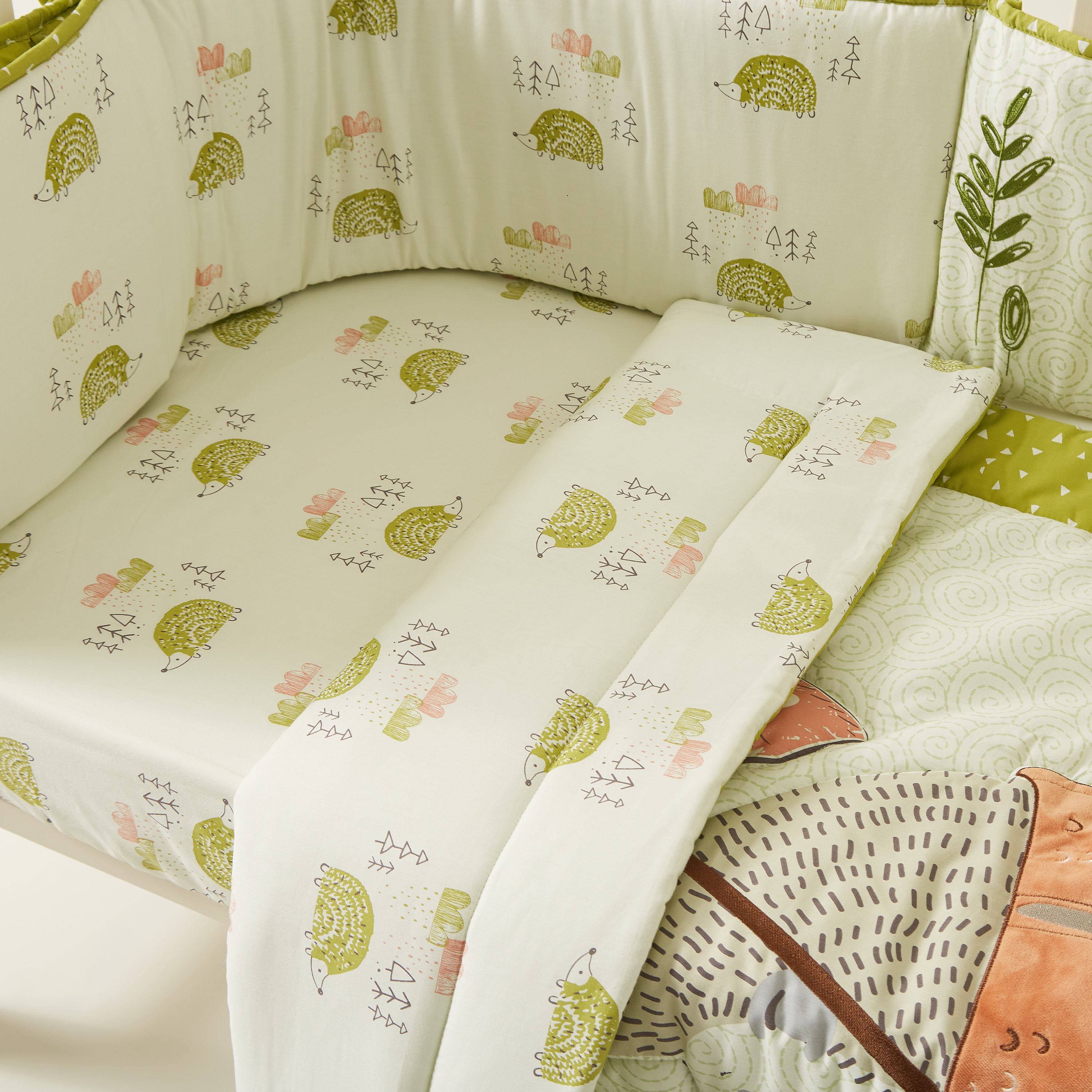 طقم لحاف 5 قطع بطبعات من جونيورز-baby-nursery-babybedding-image-10