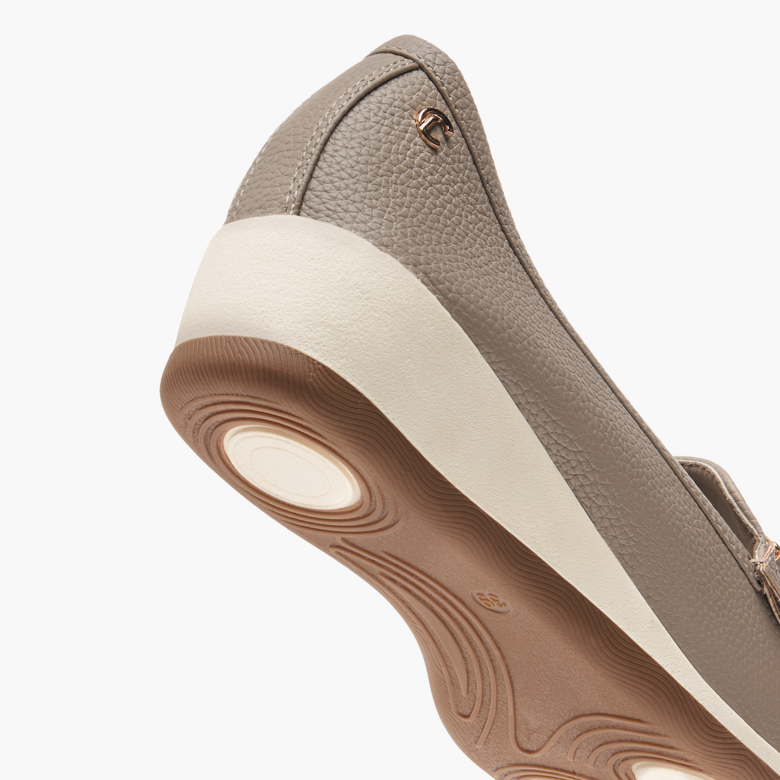 Le Confort Metal Accent Comfort Loafers with Wedge Heels-women-shoes-loafersandmoccasins-image-5