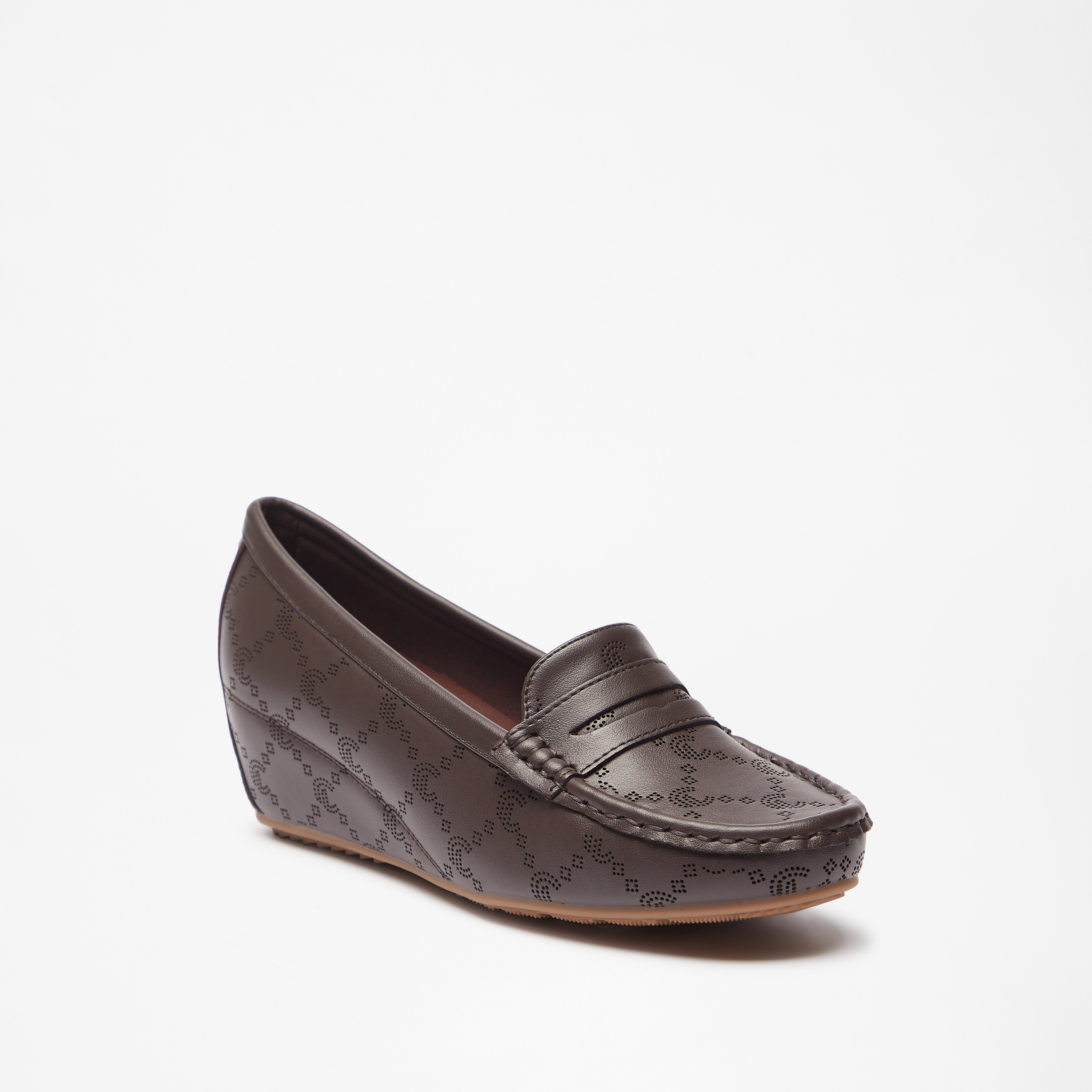 Wedge moccasin store shoes