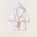 Giggles Long Sleeves Robe with Hood and Tie Up Belt-Towels and Flannels-thumbnailMobile-0