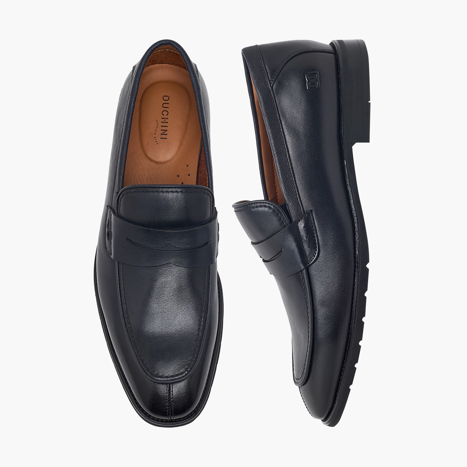 Duchini Men Leather Penny Loafers-men-shoes-loafersandmoccasins-image-1