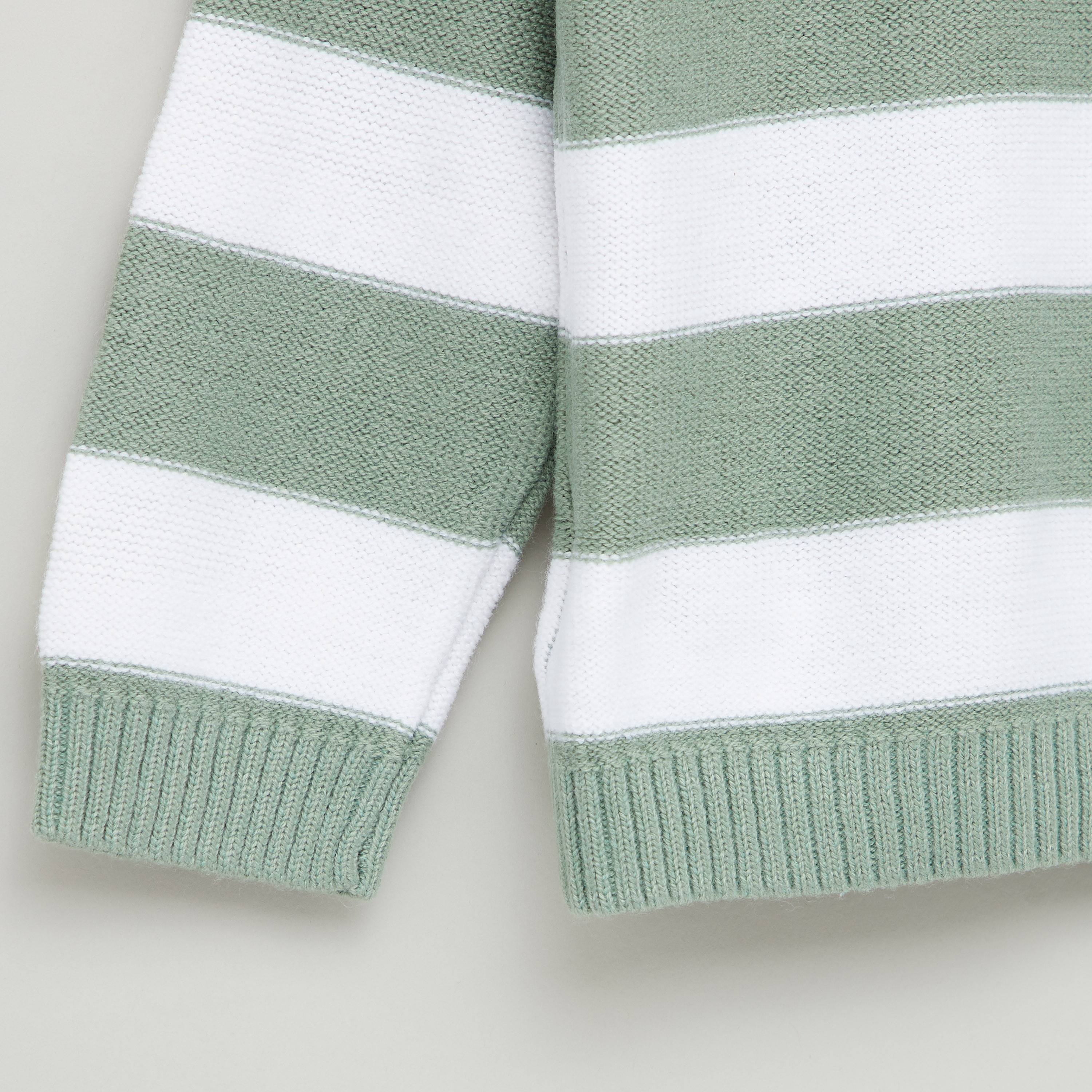 بلوفر مخطط بأكمام طويلة وياقة مستديرة من جونيورز-baby-boys-clothing-jumpersandcardigans-image-4