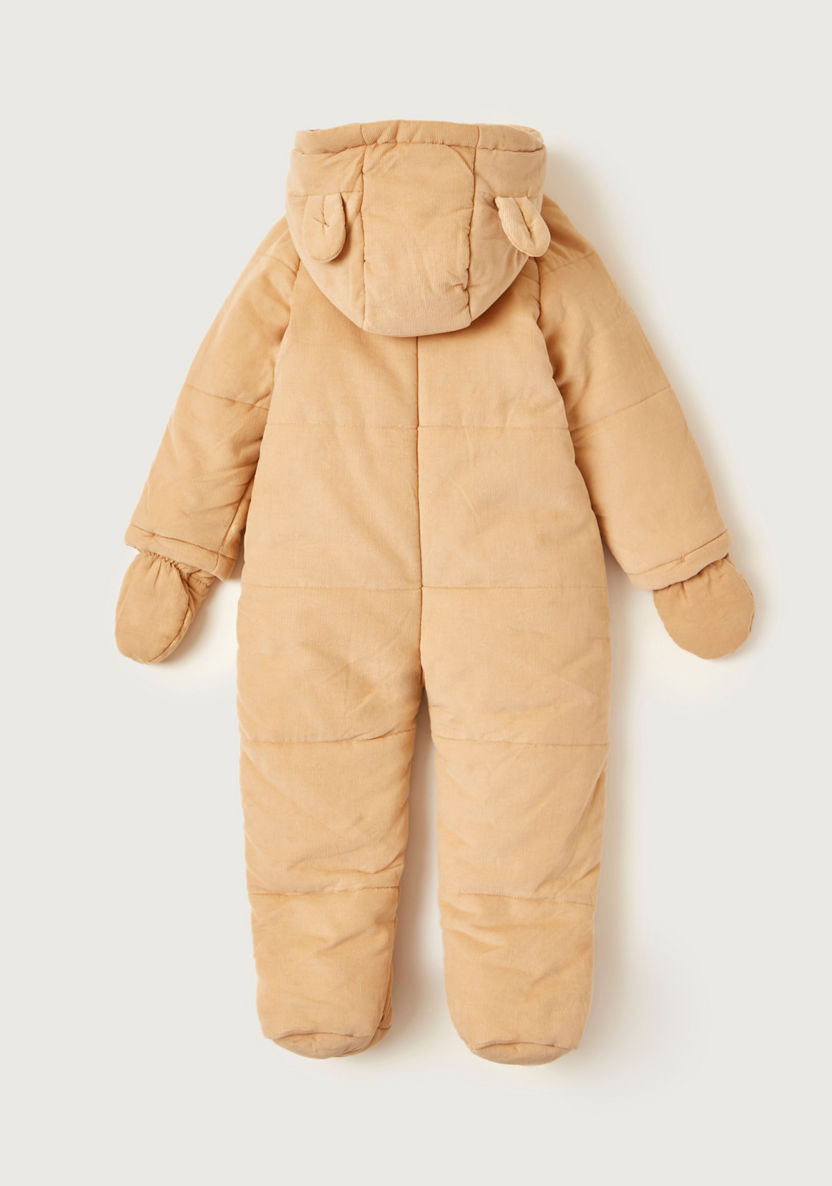 Juniors Solid Coveralls with Hood and Button Closure-Rompers%2C Dungarees and Jumpsuits-image-4