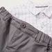 Juniors Chequered Shirt and Solid Shorts Set-Clothes Sets-thumbnail-3