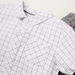 Juniors Chequered Shirt and Solid Shorts Set-Clothes Sets-thumbnail-4