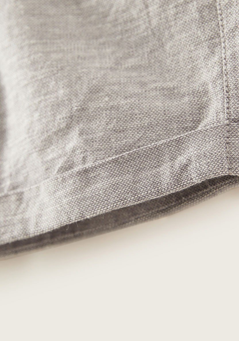 Giggles Woven Pocket Detail Shorts with Elasticised Waistband-Shorts-image-2