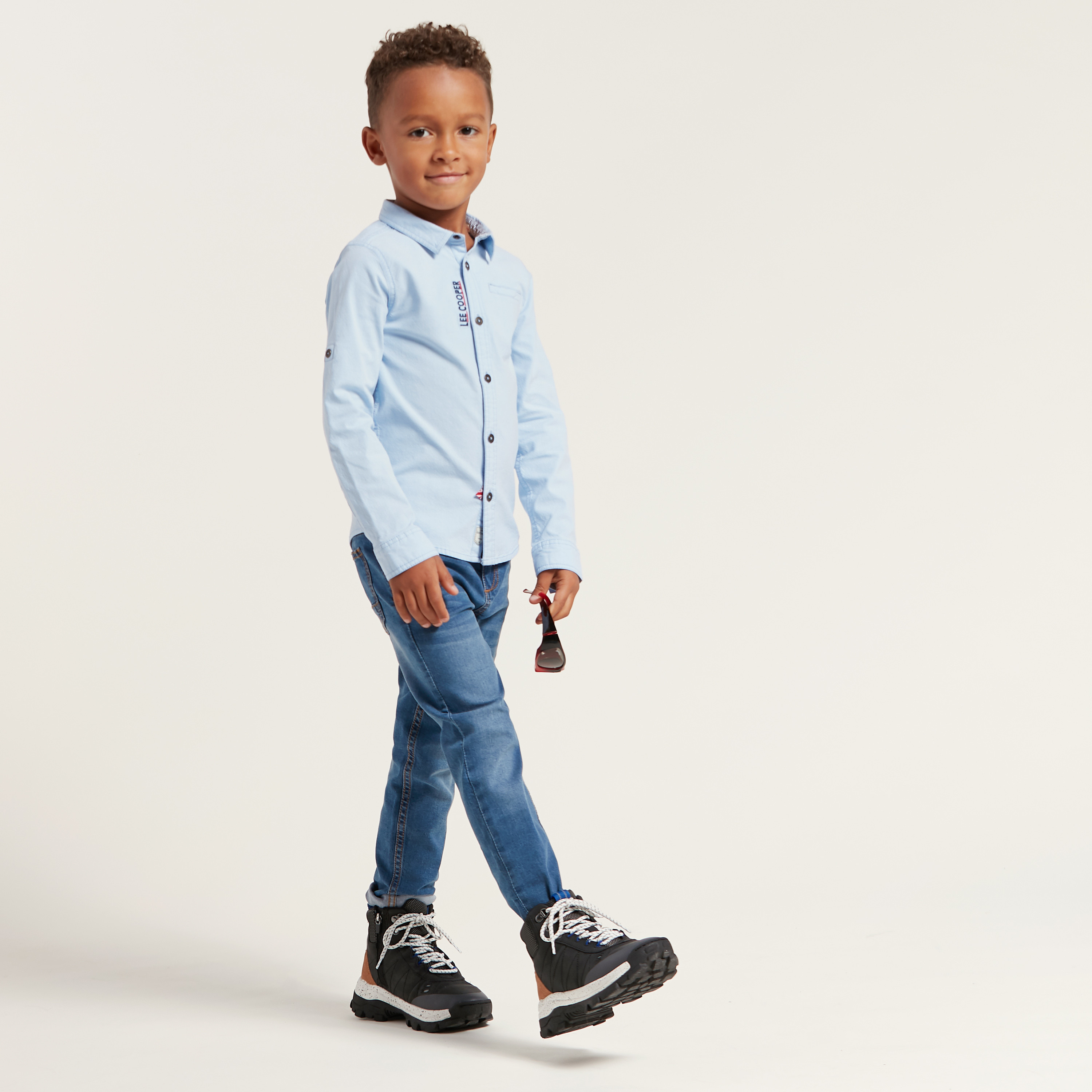 Buy Baby Boys Juniors Slim Fit Jeans Online Centrepoint Bahrain