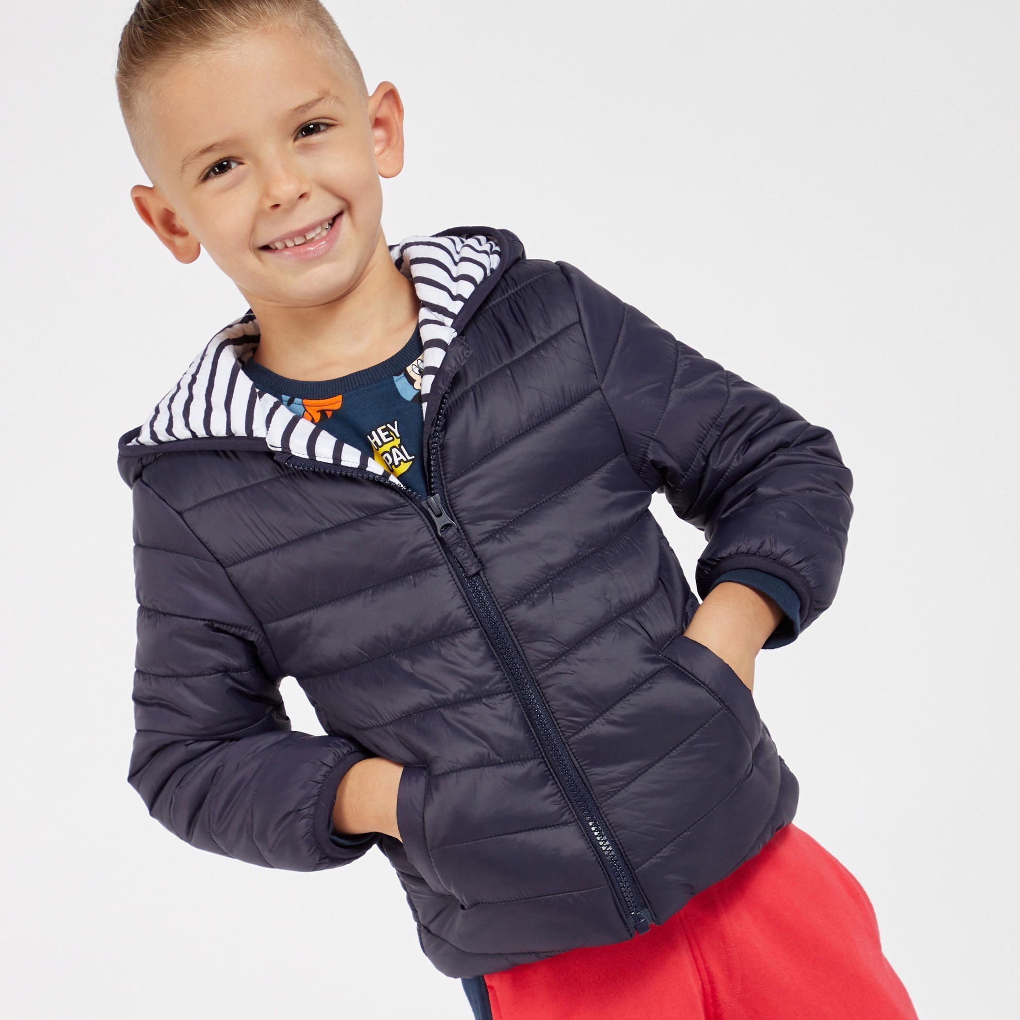 Baby boys quilted jacket on sale