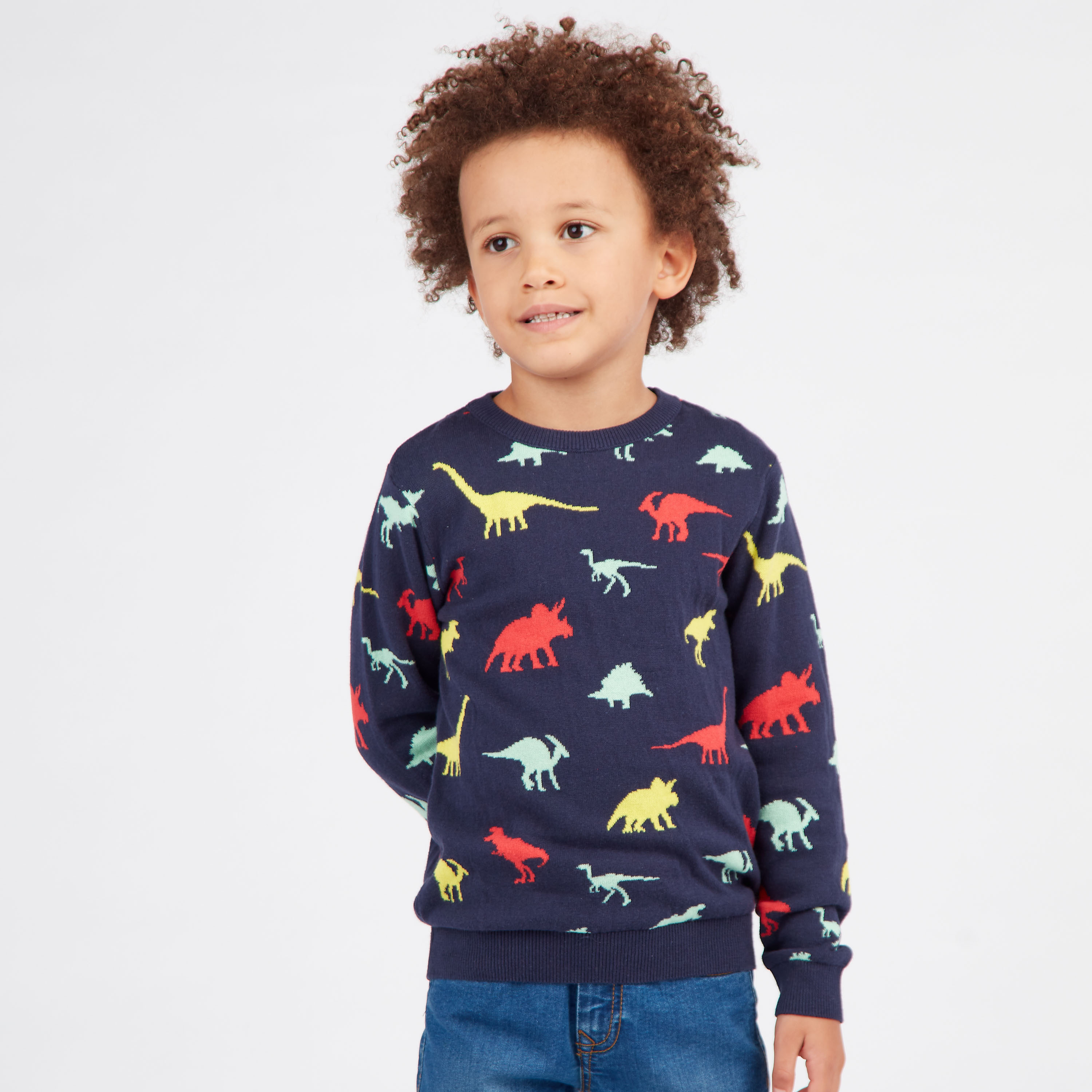 Sweater with sales print