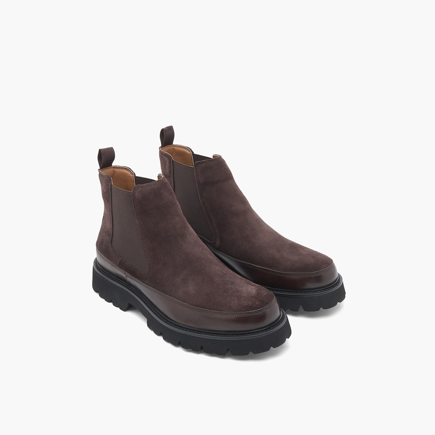 Duchini Men Slip-On Ankle Boots-men-shoes-boots-image-1