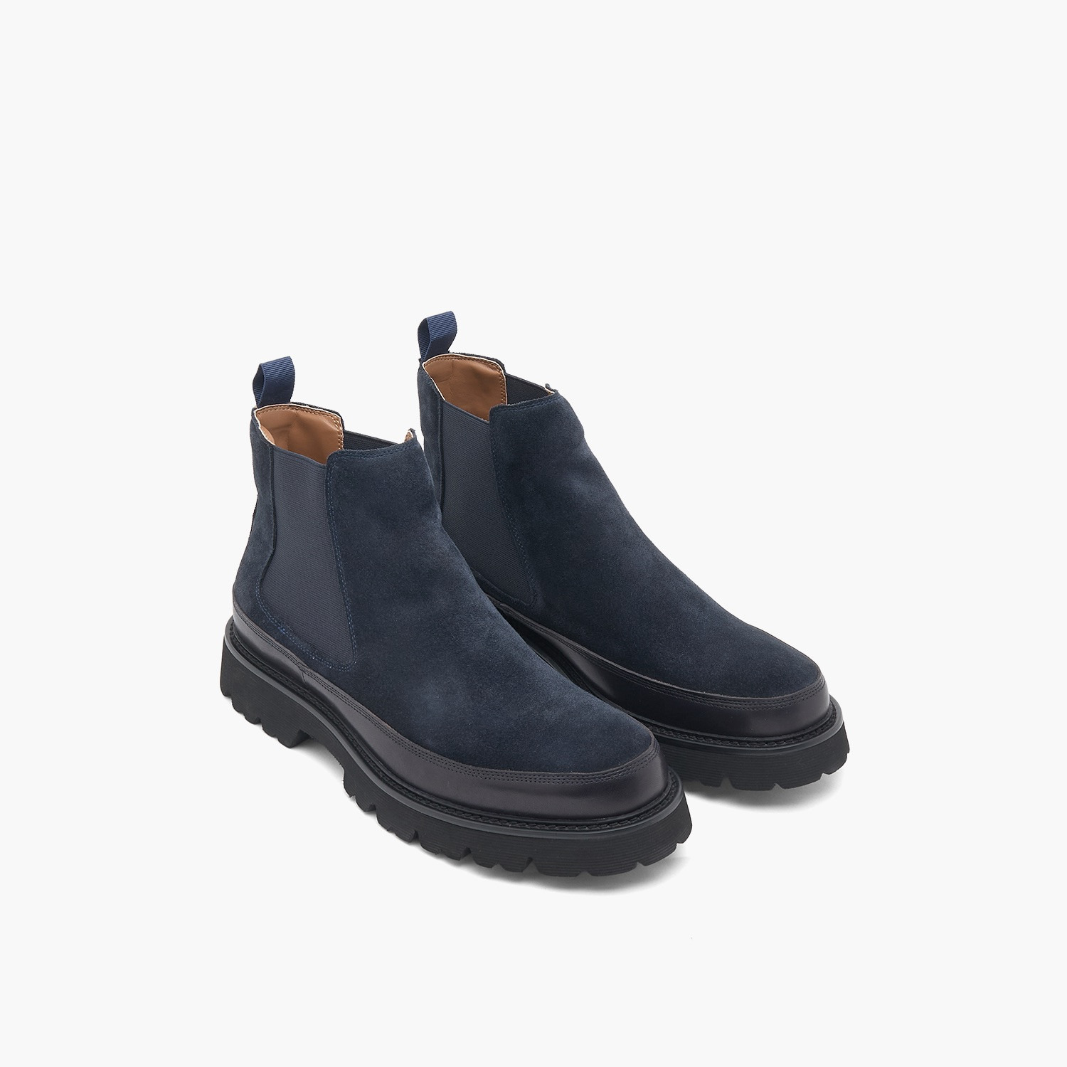 Duchini Men Slip-On Ankle Boots-men-shoes-boots-image-1