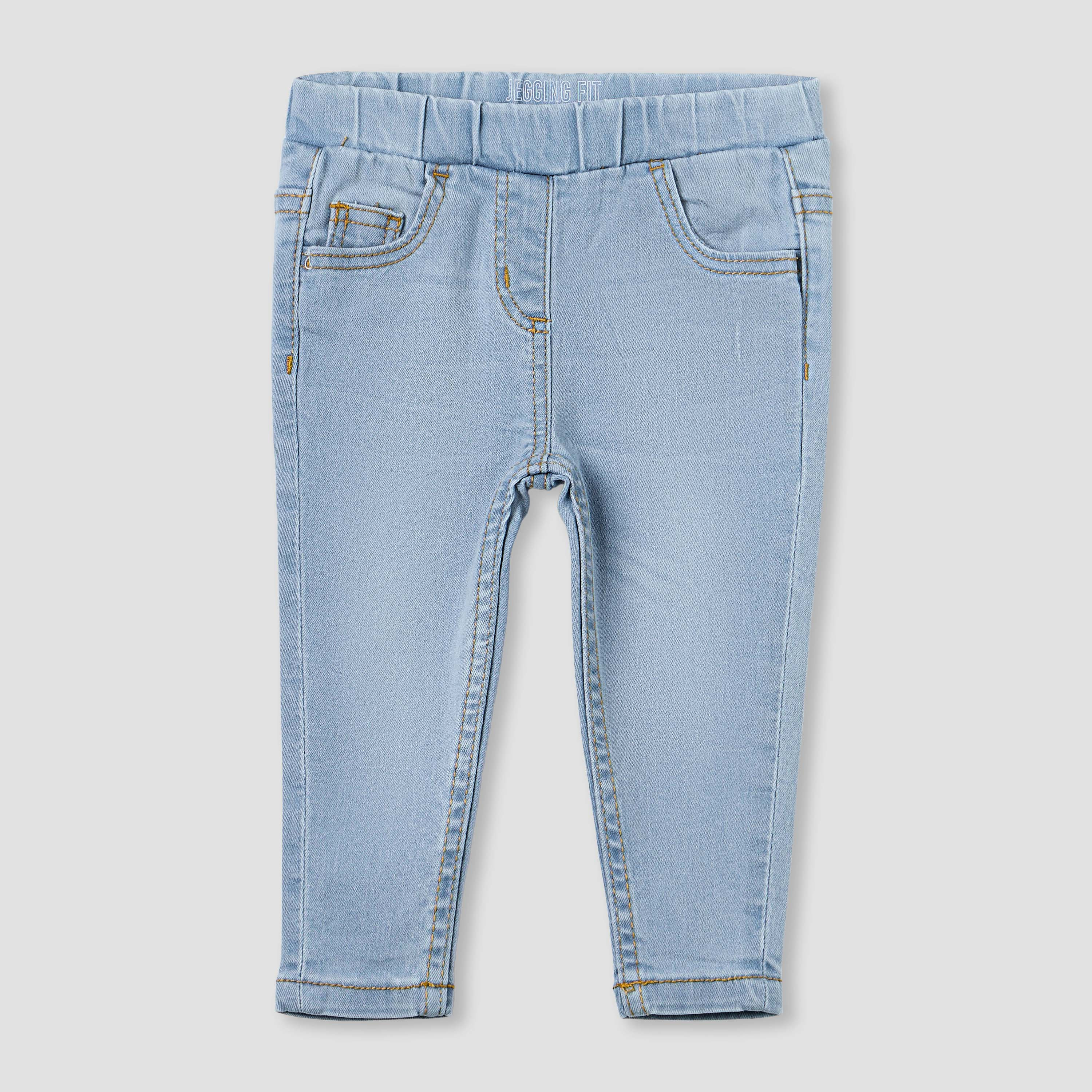 Juniors Girls’ Slim Fit Jeggings-baby-girls-clothing-bottoms-jeans-image-1