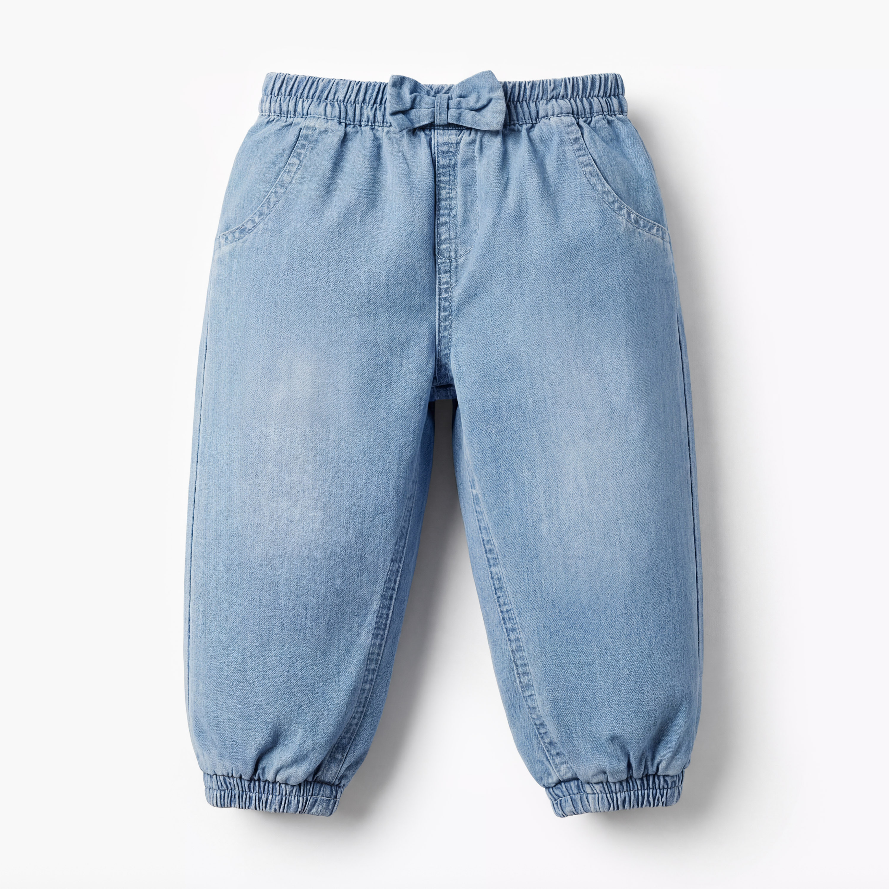 Juniors Regular Fit Joggers-baby-girls-clothing-bottoms-jeans-image-2