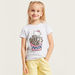 Hello Kitty Sequin Detail T-shirt with Round Neck and Short Sleeves-T Shirts-thumbnail-1