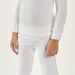 Juniors Textured Long Sleeves Sweatshirt with Full Length Jog Pants-Sets-thumbnail-3