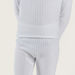 Juniors Textured Long Sleeves T-shirt with Full Length Jog Pants-Sets-thumbnail-2