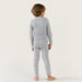 Juniors Solid Long Sleeves Sweatshirt with Full Length Jog Pants-Sets-thumbnail-4
