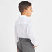 Juniors Solid Shirt with Long Sleeves and Pocket Detail-Tops-thumbnail-2