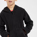 Juniors Solid Jacket with Hood and Long Sleeves-Tops-thumbnail-2