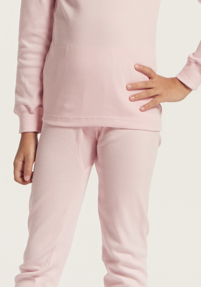 Juniors Solid 2-Piece Thermal Set-Sets-image-3