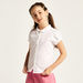 Juniors Solid Shirt with Collar and Short Sleeves - Set of 2-Tops-thumbnail-1