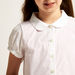Juniors Solid Shirt with Collar and Short Sleeves - Set of 2-Tops-thumbnail-3