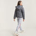 Juniors Padded Jacket with Long Sleeves and Pocket Detail-Coats and Jackets-thumbnail-3