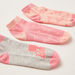 Barbie Print Socks - Set of 3-Socks-thumbnail-2