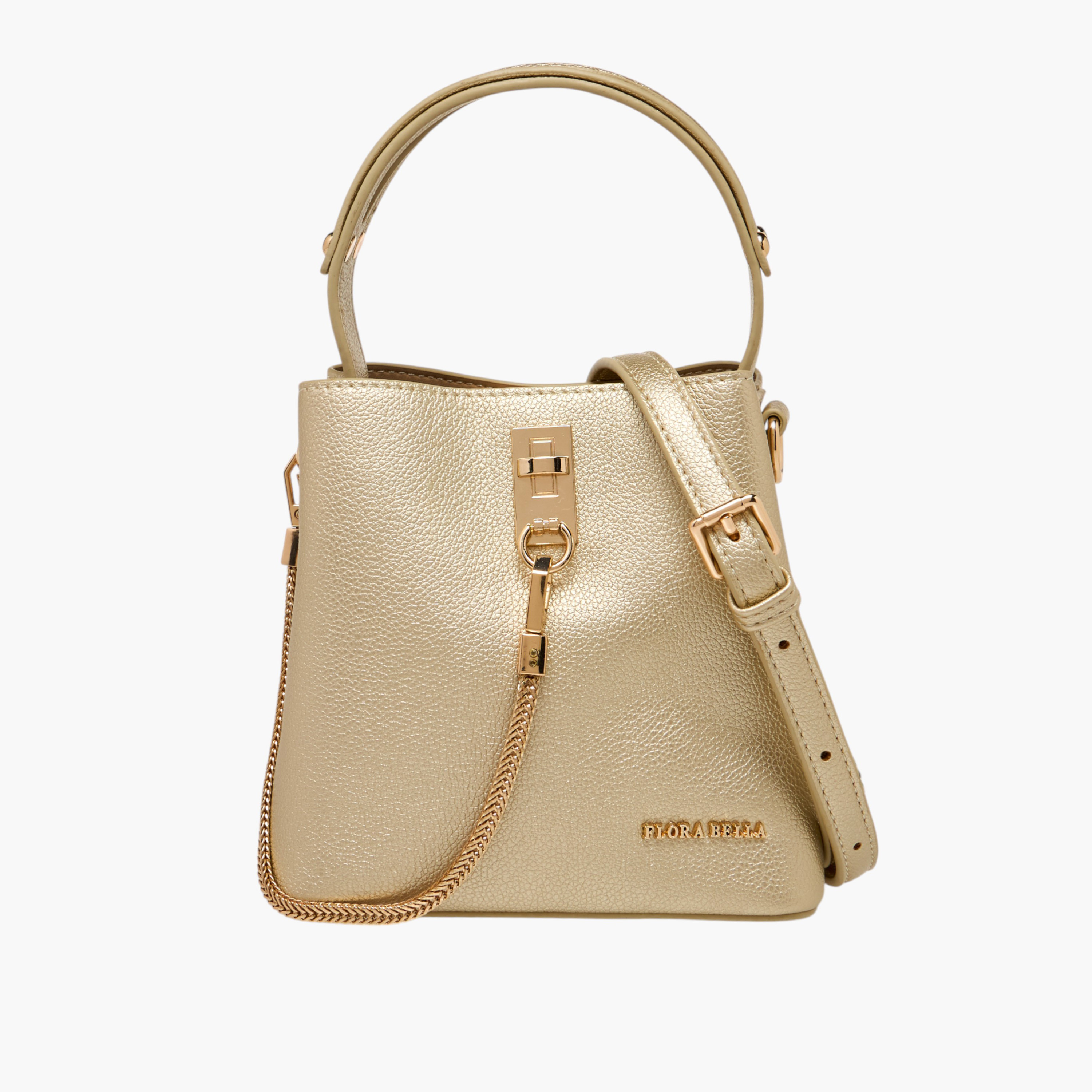 Flora Bella Solid Crossbody Bag with Detachable Strap-women-bagsandwallets-handbags-image-1