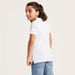 Juniors Solid Polo T-shirt with Collar and Short Sleeves-T Shirts-thumbnail-3