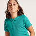 Juniors Polo T-shirt with Short Sleeves and Embroidery-T Shirts-thumbnail-1
