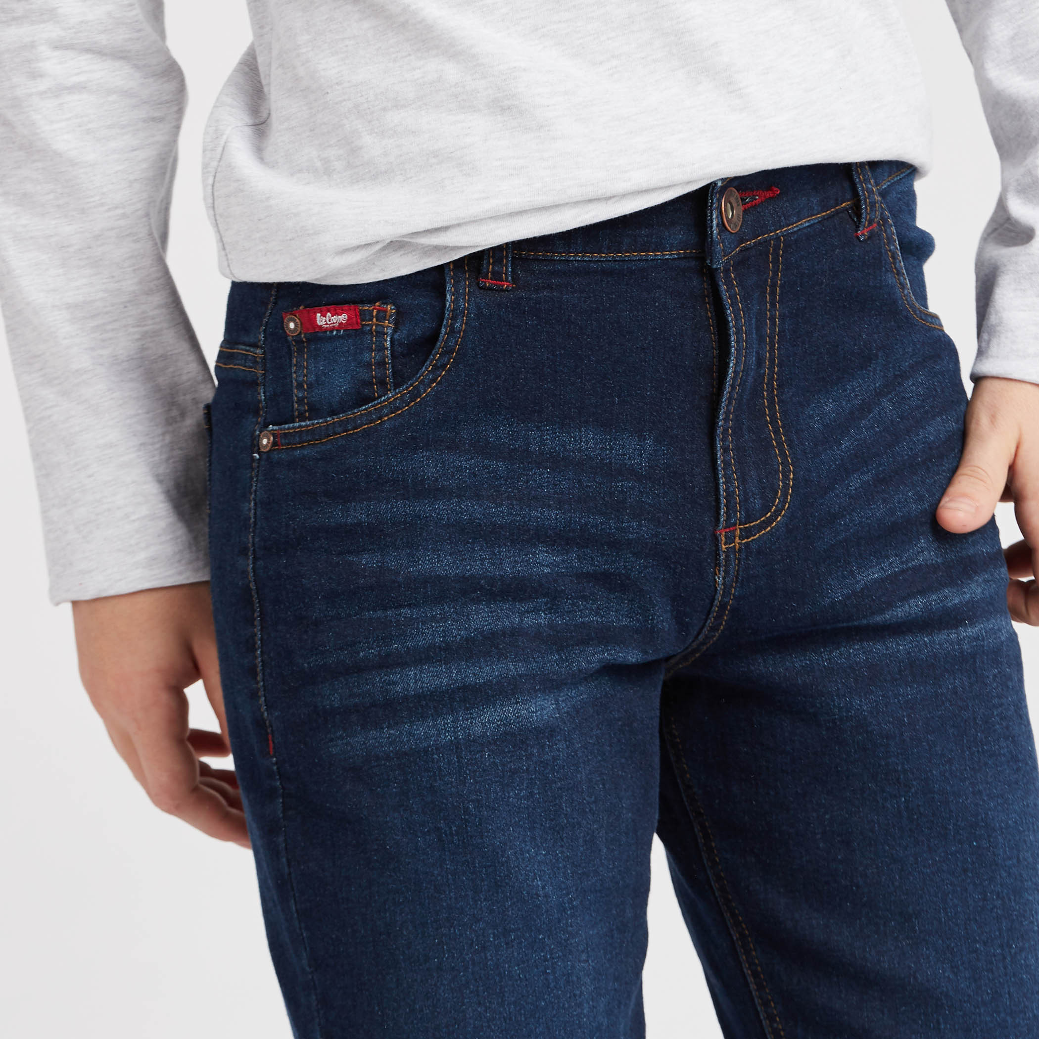 بنطلون جينز بقصّة سليم من لي كوبر-boys-clothing-bottoms-jeans-image-3