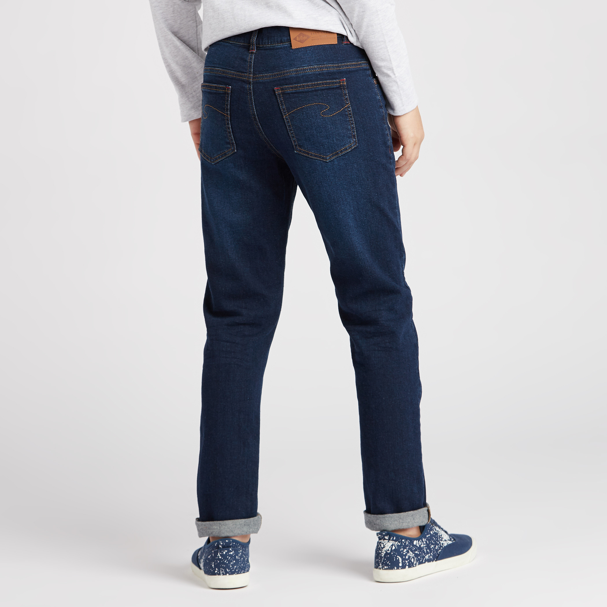 بنطلون جينز بقصّة سليم من لي كوبر-boys-clothing-bottoms-jeans-image-4