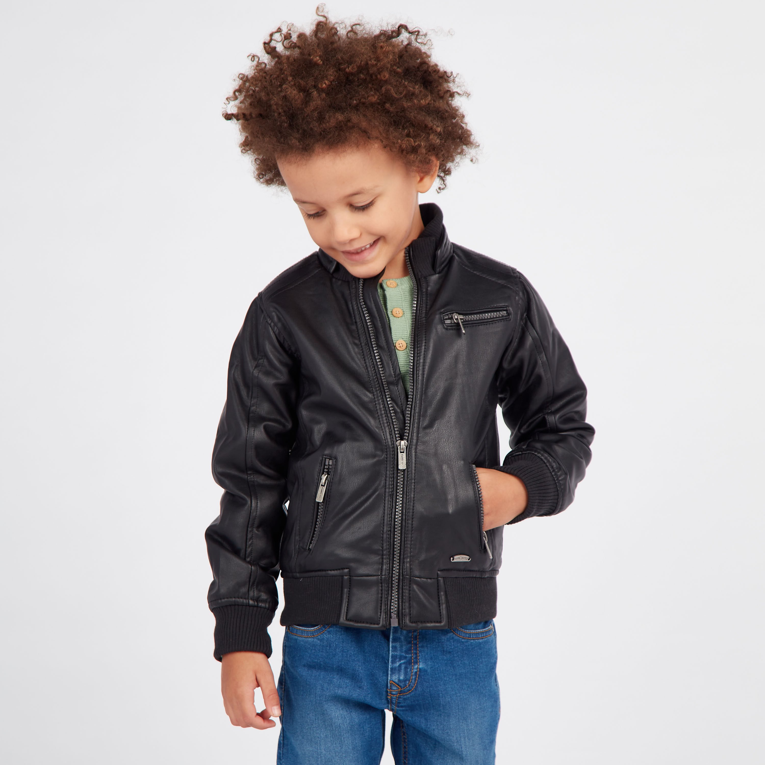 Buy Black Jackets & Coats for Boys by INDIAN TERRAIN BOYS Online | Ajio.com