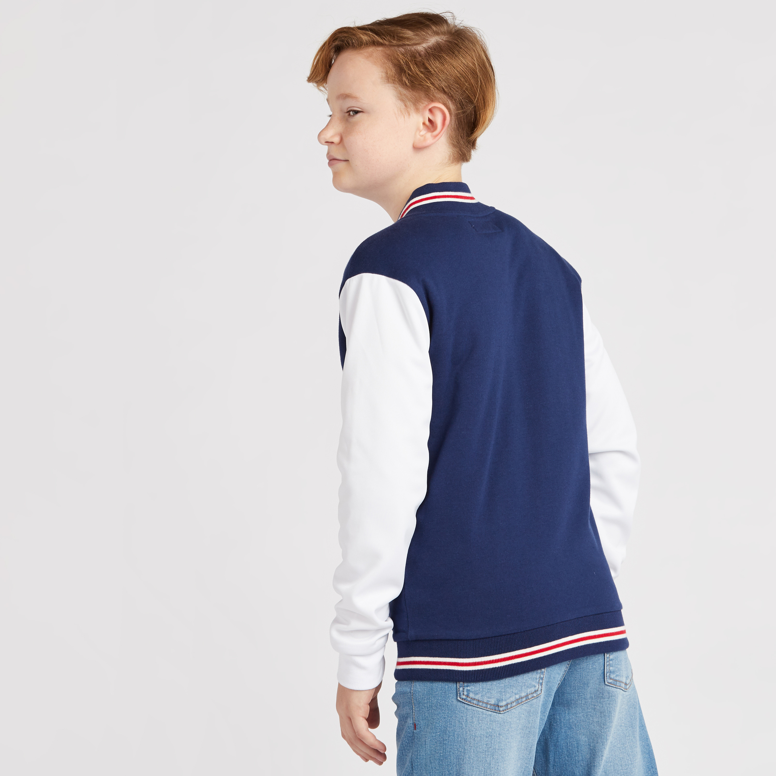Lee Cooper Printed Long Sleeve Jacket with Zip Closure-boys-clothing-jacketsandcoats-image-4