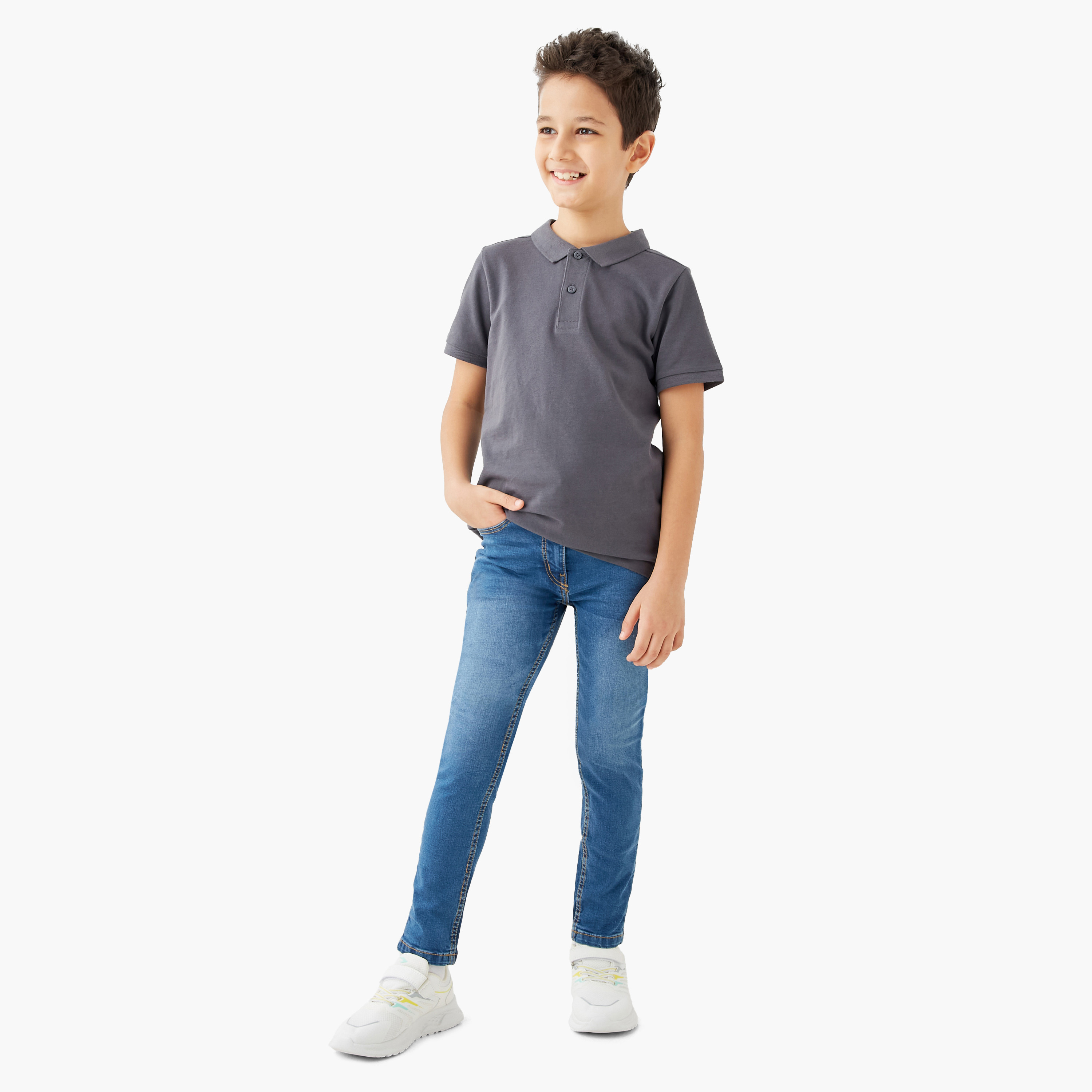 Juniors Girls' Straight Fit Jeans-girls-clothing-bottoms-jeansandjeggings-image-2