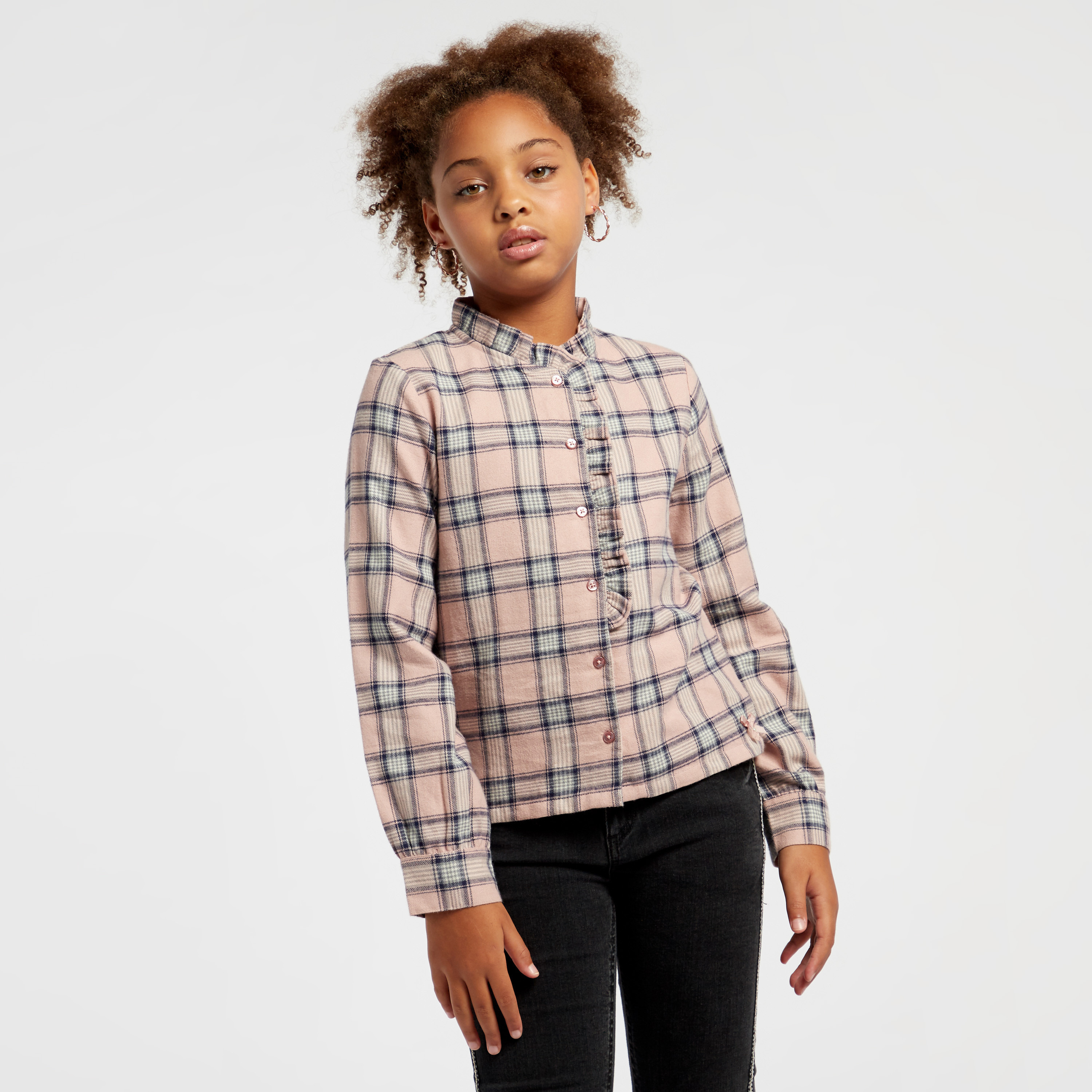 Long sleeve deals checkered shirt