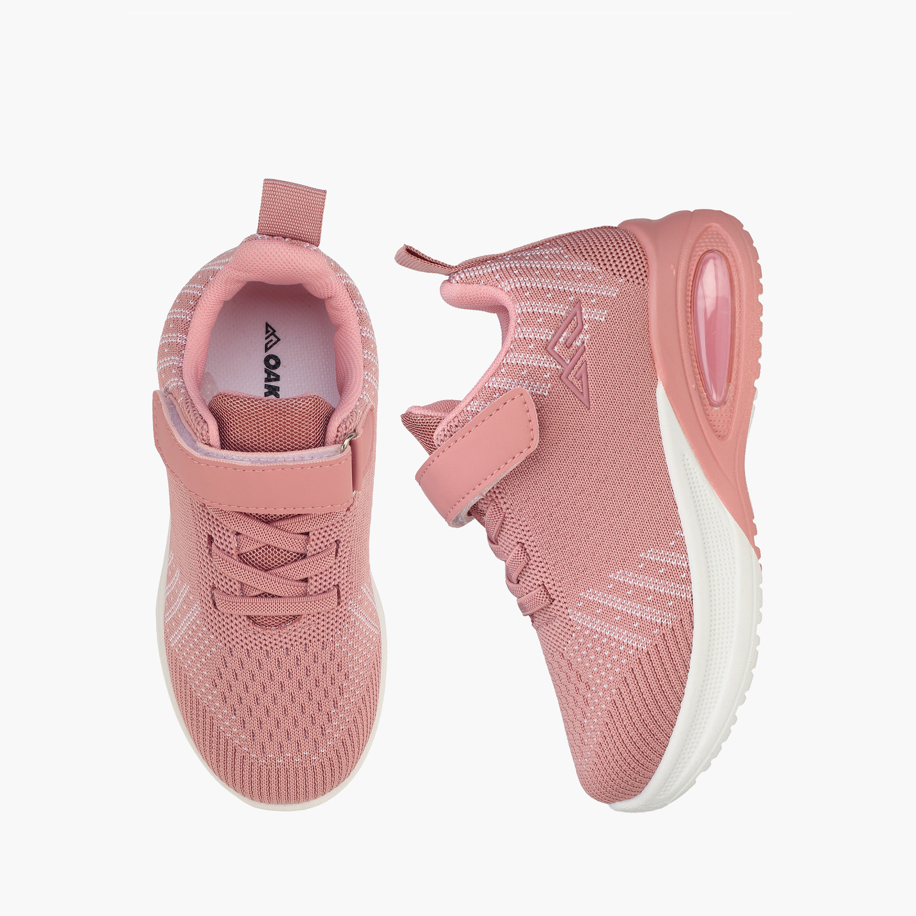 Oaklan by Shoexpress Girls Hook & Loop Sports Shoes-girls-shoes-sports-image-1